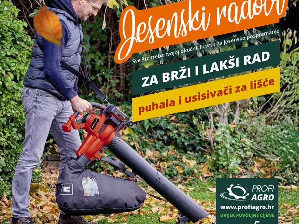 Upoznaj Einhell GE-CL 36/230 Li E puhač lišća - za jesenski nered pod kontrolom Upoznaj Einhell GE-CL 36/230 Li E puhač lišća - za jesenski nered pod kontrolom
