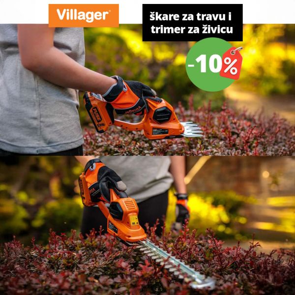 Rezanje trave i živice jednim alatom - Villager VCS 7620