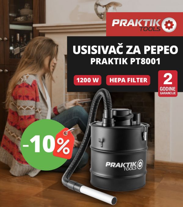 Pepeo posvuda? Ne više! Upoznaj Praktik PT8001 - mali, ali moćan čistač toplih trenutaka Pepeo posvuda? Ne više! Upoznaj Praktik PT8001 - mali, ali moćan čistač toplih trenutaka