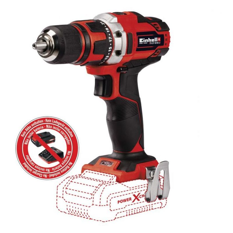 Einhell akumulatorska bušilica TE-CD 18/40 Li-Solo 4513925 Cijena