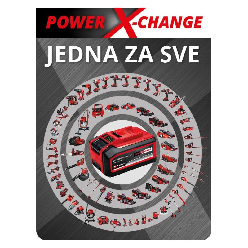 Einhell baterija 18 V 4-6 Ah Multi-Ah Power X-Change Plus 4511502 Cijena