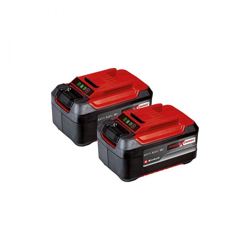 Einhell set 2 x baterija 18V 5,2Ah PXC-Twinpack 4511526