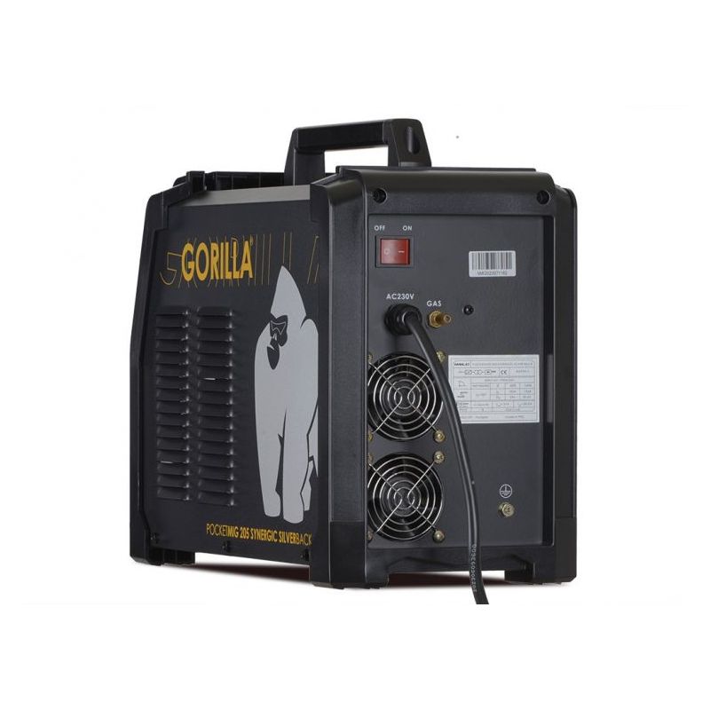 Iweld inverter za zavarivanje GORILLA POCKETMIG 205 SYNERGIC SILVER BACK 80POCMIG205CBS Cijena