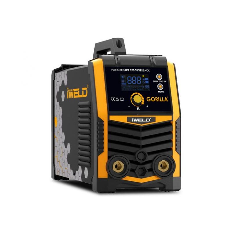 Iweld inverter za zavarivanje GORILLA POCKETFORCE 200 SILVERBACK (200A) 80POCFRC200 Cijena