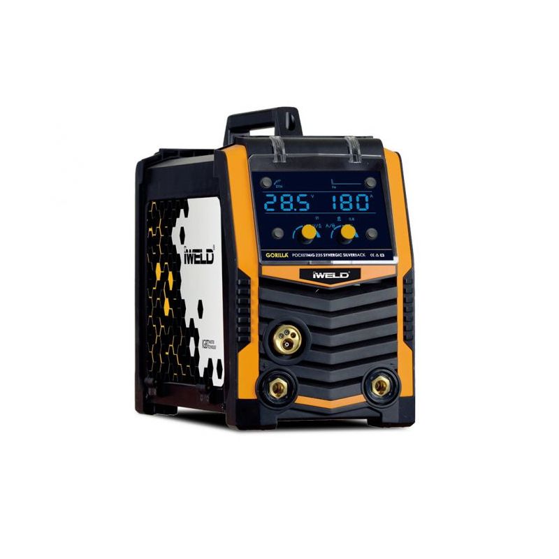 Iweld inverter za zavarivanje GORILLA POCKETMIG 235 SYNERGIC SILVERBACK 80POCMIG235SYN Cijena