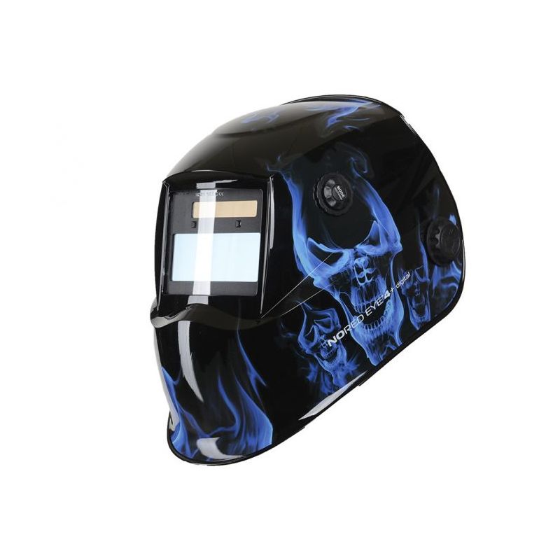 Iweld maska elektronska za zavarivanje NORED EYE 4+ (blue skull) 8NRDE2BLUENINF