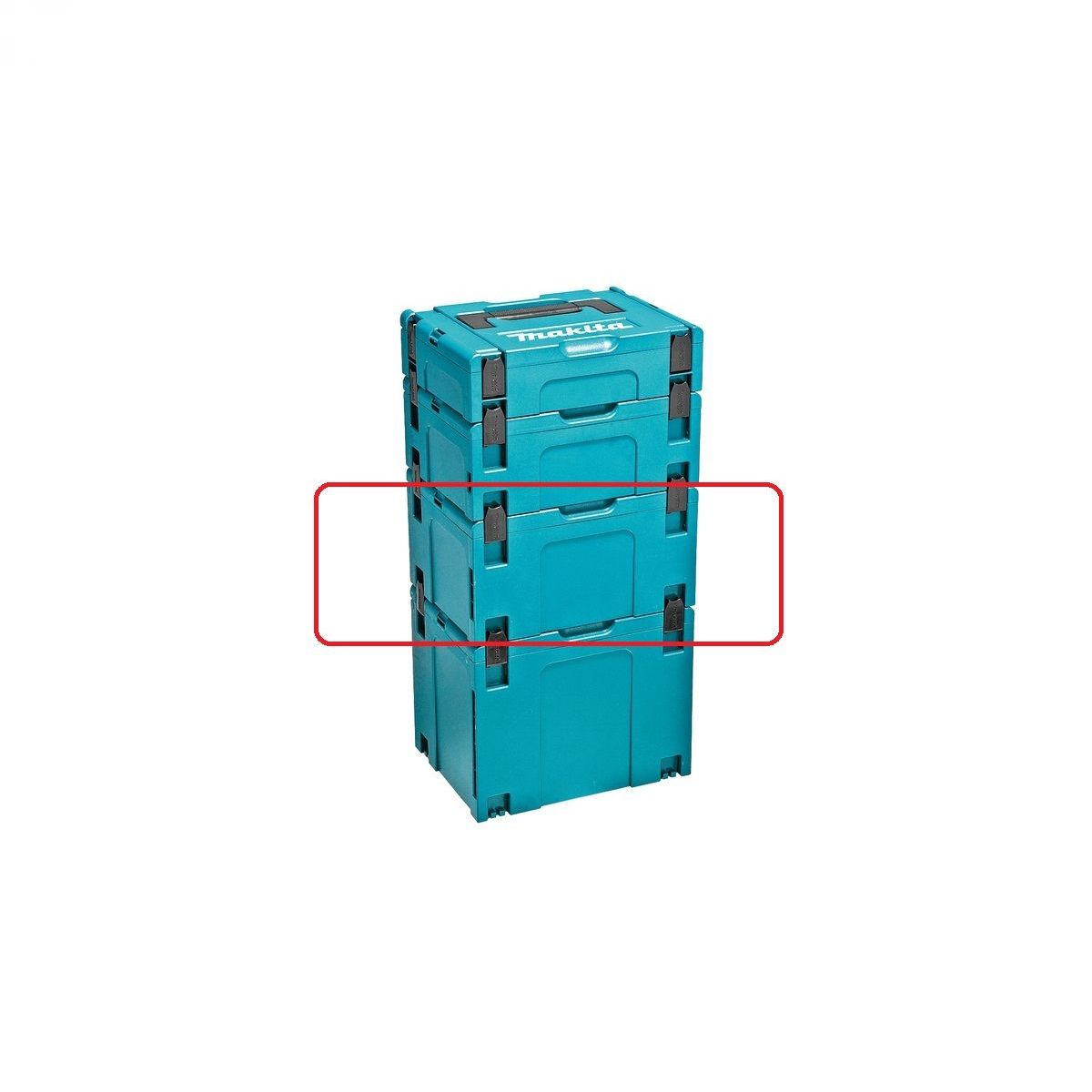 Makita MakPac 821551-8 Boîtier de connecteur empilable type 3 396 mm x