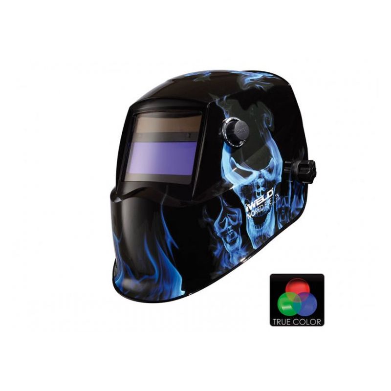 Iweld maska elektronska za zavarivanje NORED EYE 3 (blue skull) Cijena