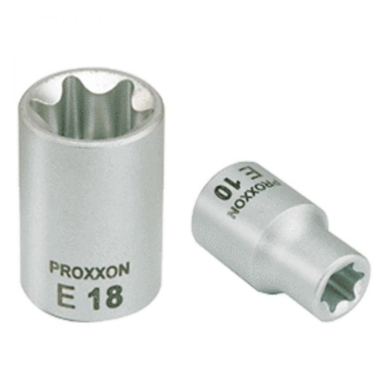 Proxxon nasadni ključevi TORX 3/8” E6 - E18