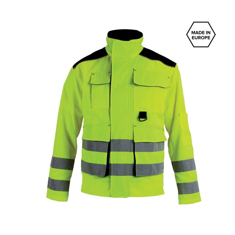Signalizirajuća zaštitna jakna SPEKTAR žuta, vel. S - XXXL Cijena