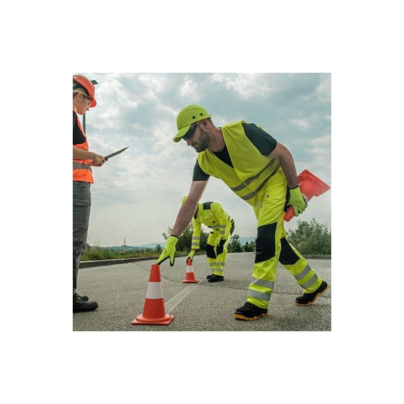 Signalizirajući Hi-viz prsluk KANES žuti Cijena