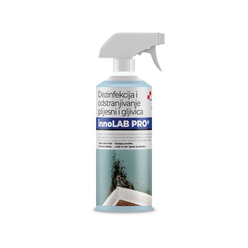 Sredstvo za dezinfekciju i odstranjivanje plijesni i gljivica 500 ml INNOLAB PRO Cijena