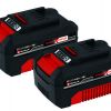 Einhell set 2 x baterija 18V 4,0Ah PXC-Twinpack CB A1 4511489